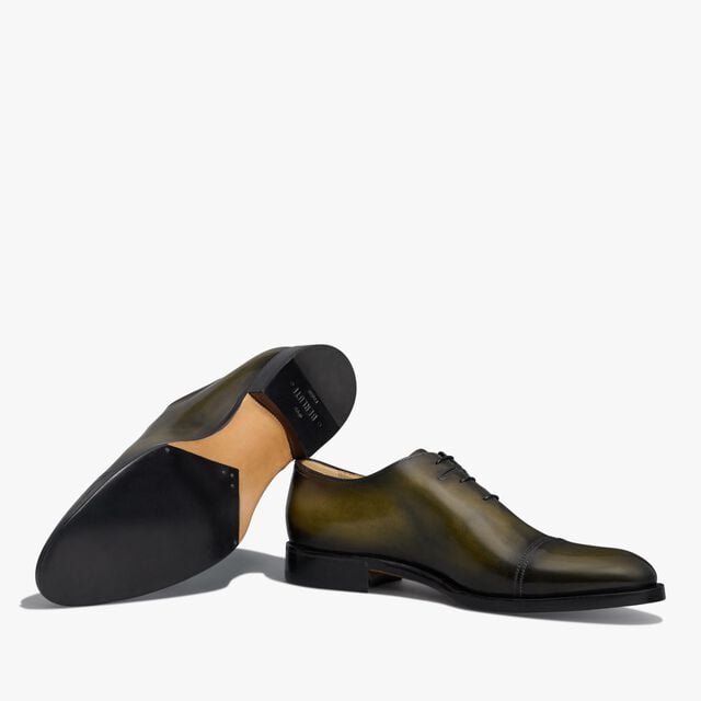 Equilibre Leather Oxford, NERO CAVIAR, hi-res 4