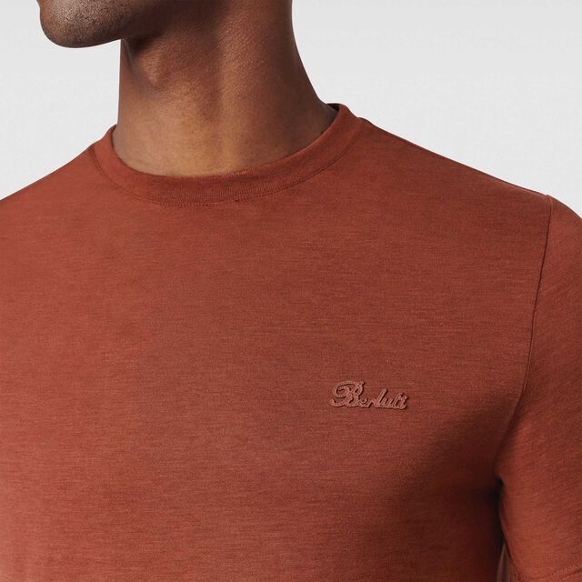 Thabor T-shirt, CHESTNUT BROWN, hi-res 5