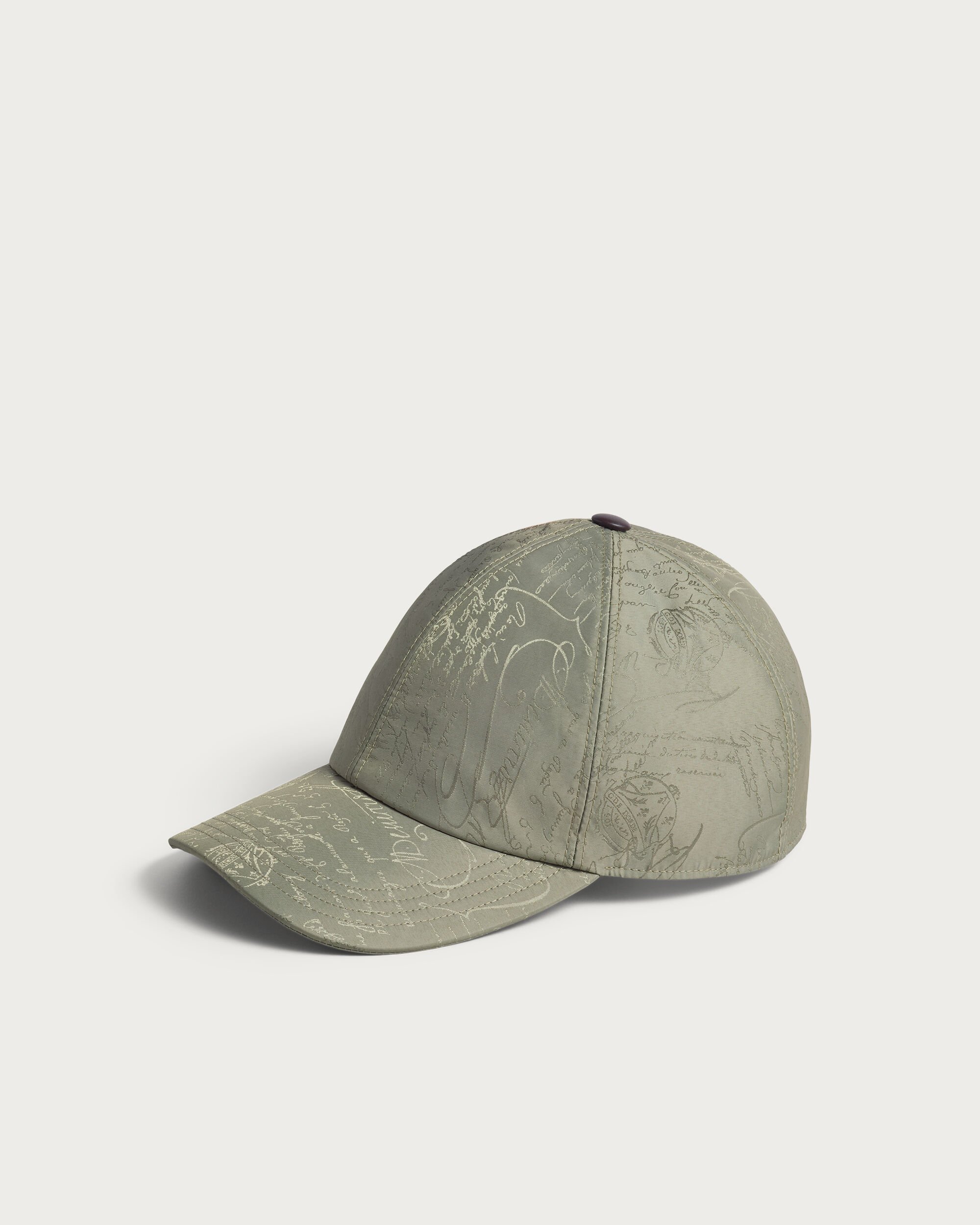 Scritto Pattern Baseball Cap, Salvia, hi-res