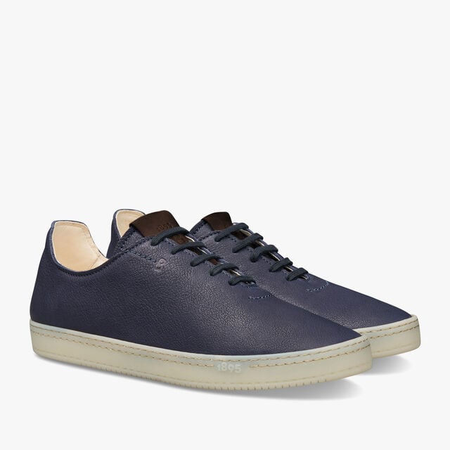 Eden Leather Sneaker, NAVY BLUE, hi-res 2
