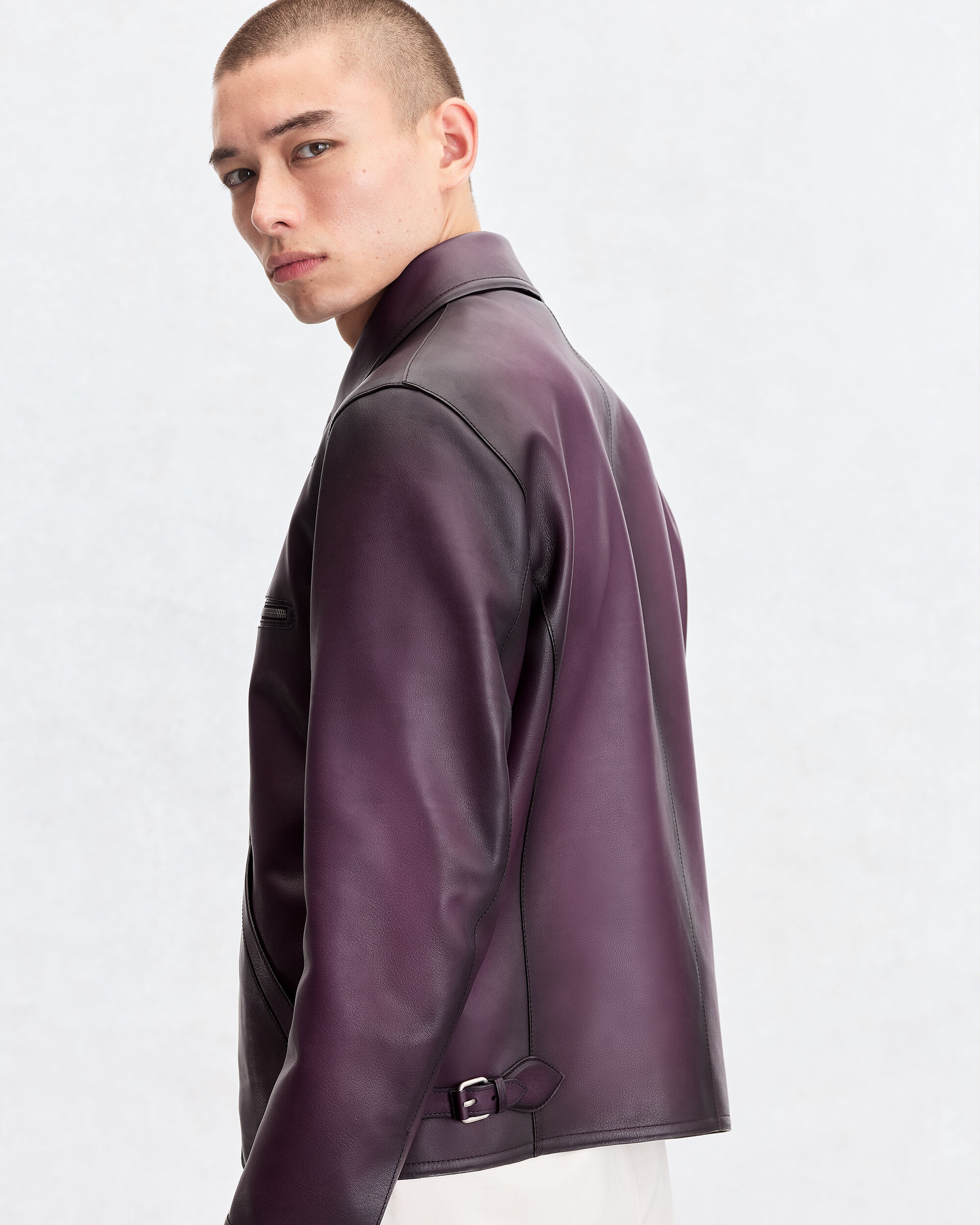 Leather Patina Un Jour Blouson | Berluti US