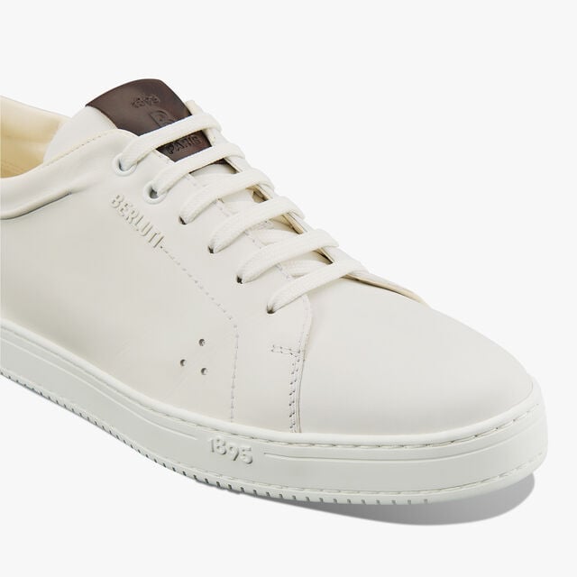 Sneaker Playtime en cuir de veau, WHITE, hi-res 5