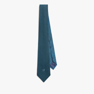 B-Thabor Herringbone Tie, ALPINE GREEN, hi-res