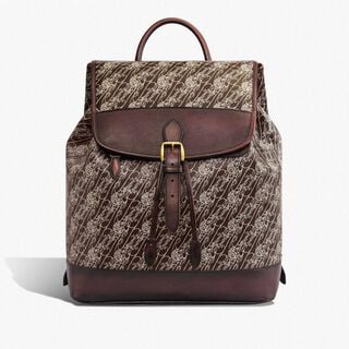 Sac A Dos Toile Marbeuf双肩背包, DARK BROWN + MADURO, hi-res