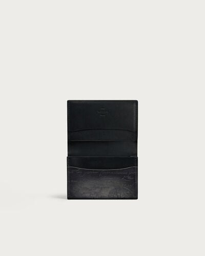 インブイア フラップ カードホルダー, Nero Grigio, hi-res