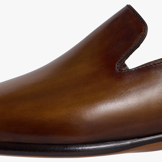 Cursive Galet Scritto Leather Loafer, TOBACCO BIS, hi-res 7