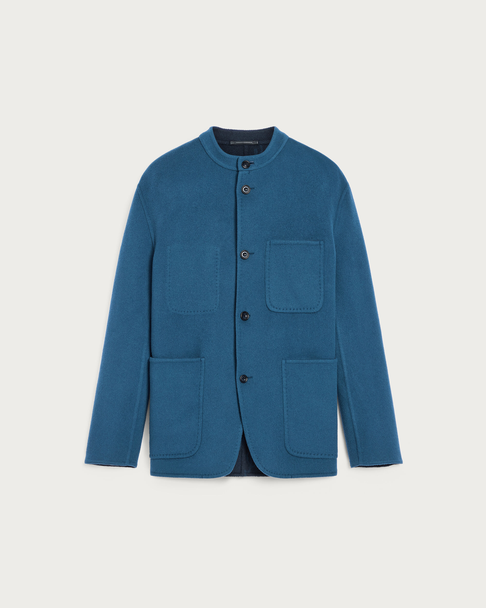 Double Face Foresti&egrave;re Jacket, Nile Blue & Internal Giant Scri, hi-res