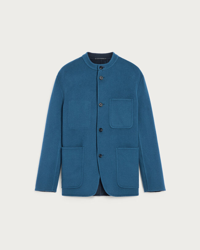 Double Face Foresti&egrave;re Jacket, Nile Blue & Internal Giant Scri, hi-res