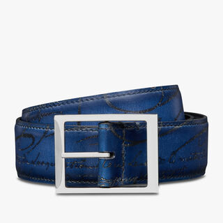 Classic Scritto Leather 35 MM Reversible Belt