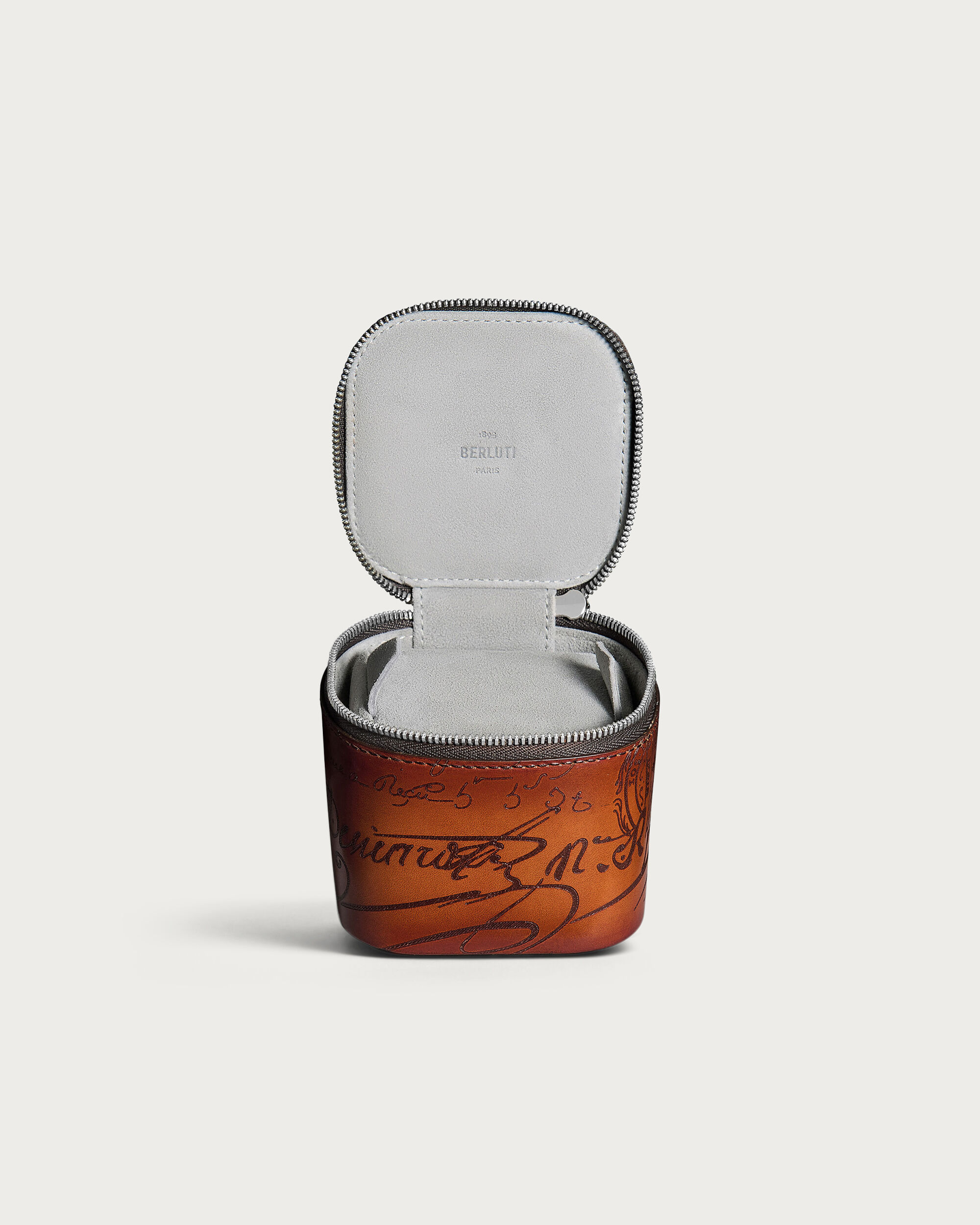 BERLUTI ケース　オリジン　ネロ Berluti - Bambou Neo Scritto Venezia Leather Cardholder Berluti