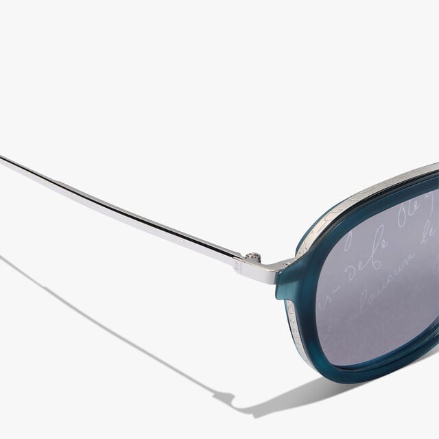 Equinox Metal And Acetate Sunglasses, ROTHKO + SCRITTO LIGHT GREY, hi-res 3