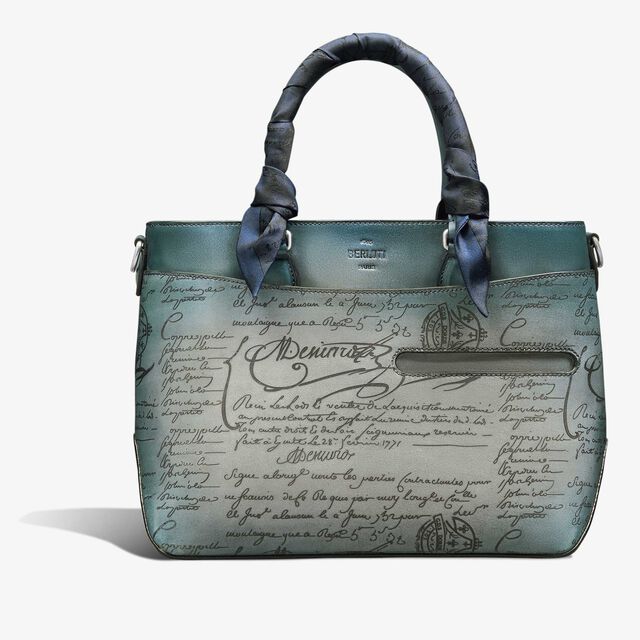 Scritto Bag Scarf, INDIGO DENIM, hi-res 2