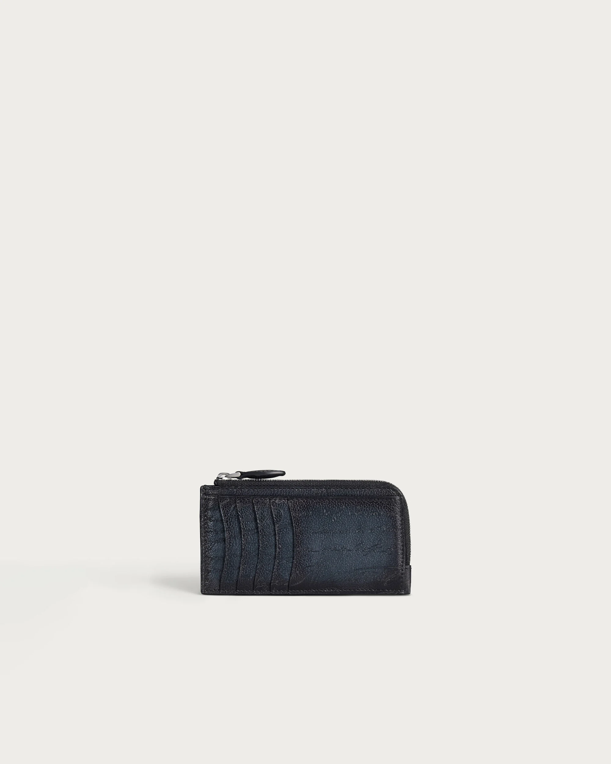 Koa Maxi Zipped Card Holder, Indigo Denim, hi-res
