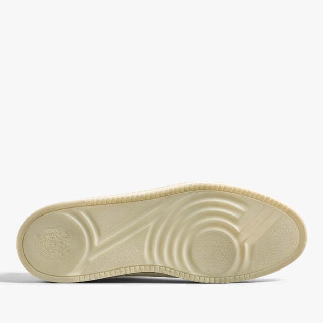 Sneaker Eden En Cuir Scritto, WHITE, hi-res 6