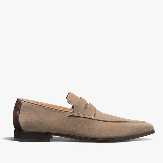 Andy Demesure Flex Camoscio Calf Leather Loafer, VISONE, hi-res 1