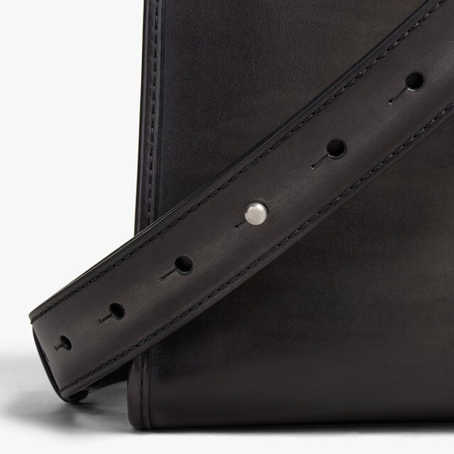 Cartable E’Mio En Cuir, NERO GRIGIO, hi-res 6