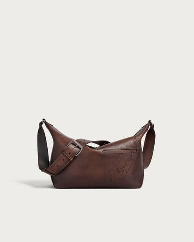 トゥジュール ソフト ジップ ホーボー メッセンジャー, Soft Brown, hi-res