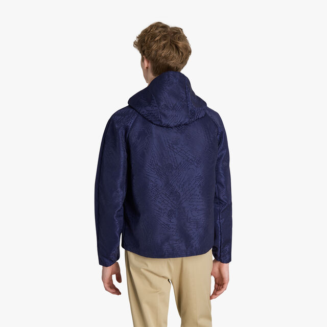 Nylon Scritto B-Way, WARM BLUE, hi-res 3