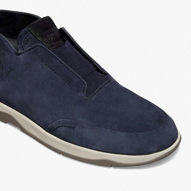Échappée Scritto Suede Slip-On, BLU, hi-res 6