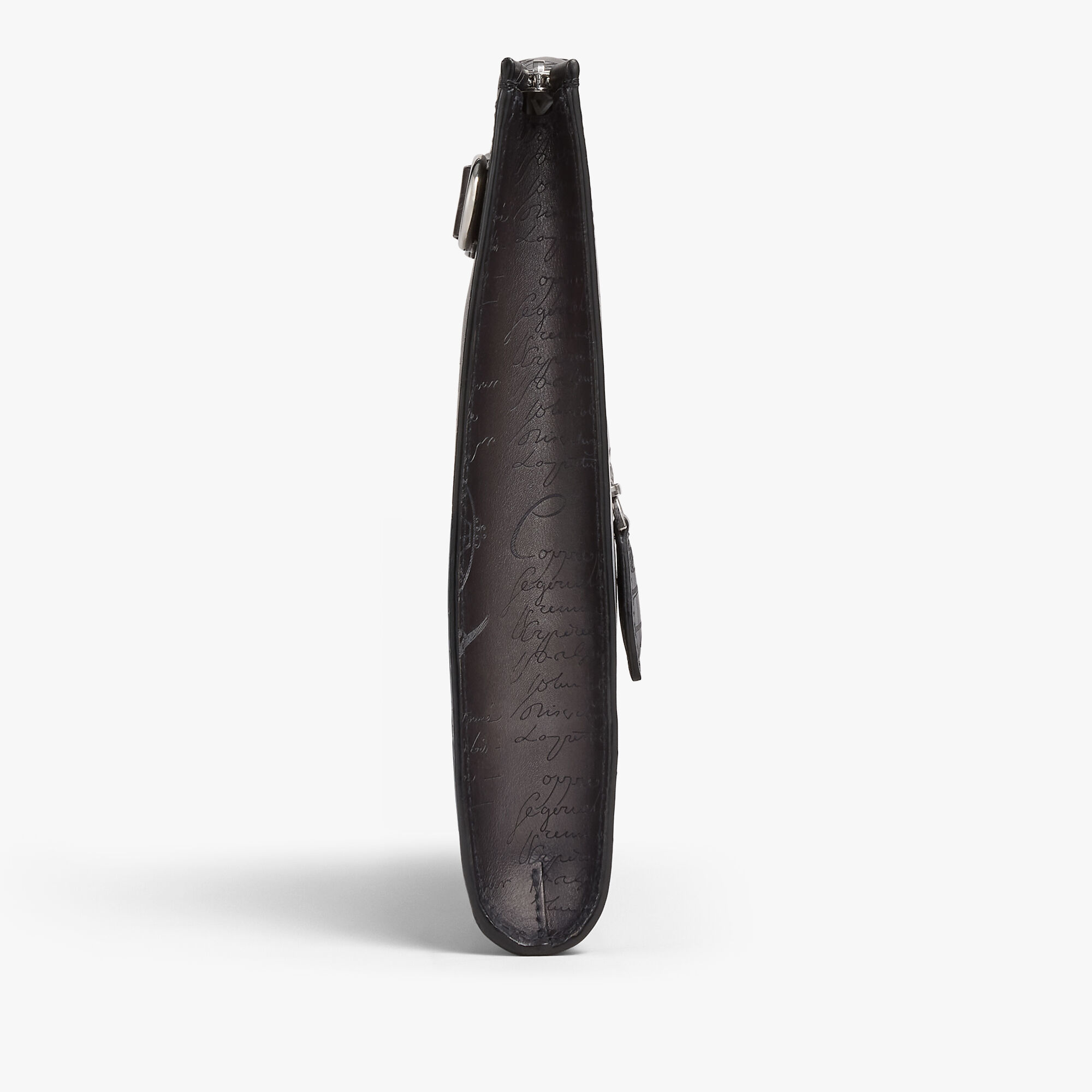 Nino Tgm Scritto Leather Clutch | Berluti US