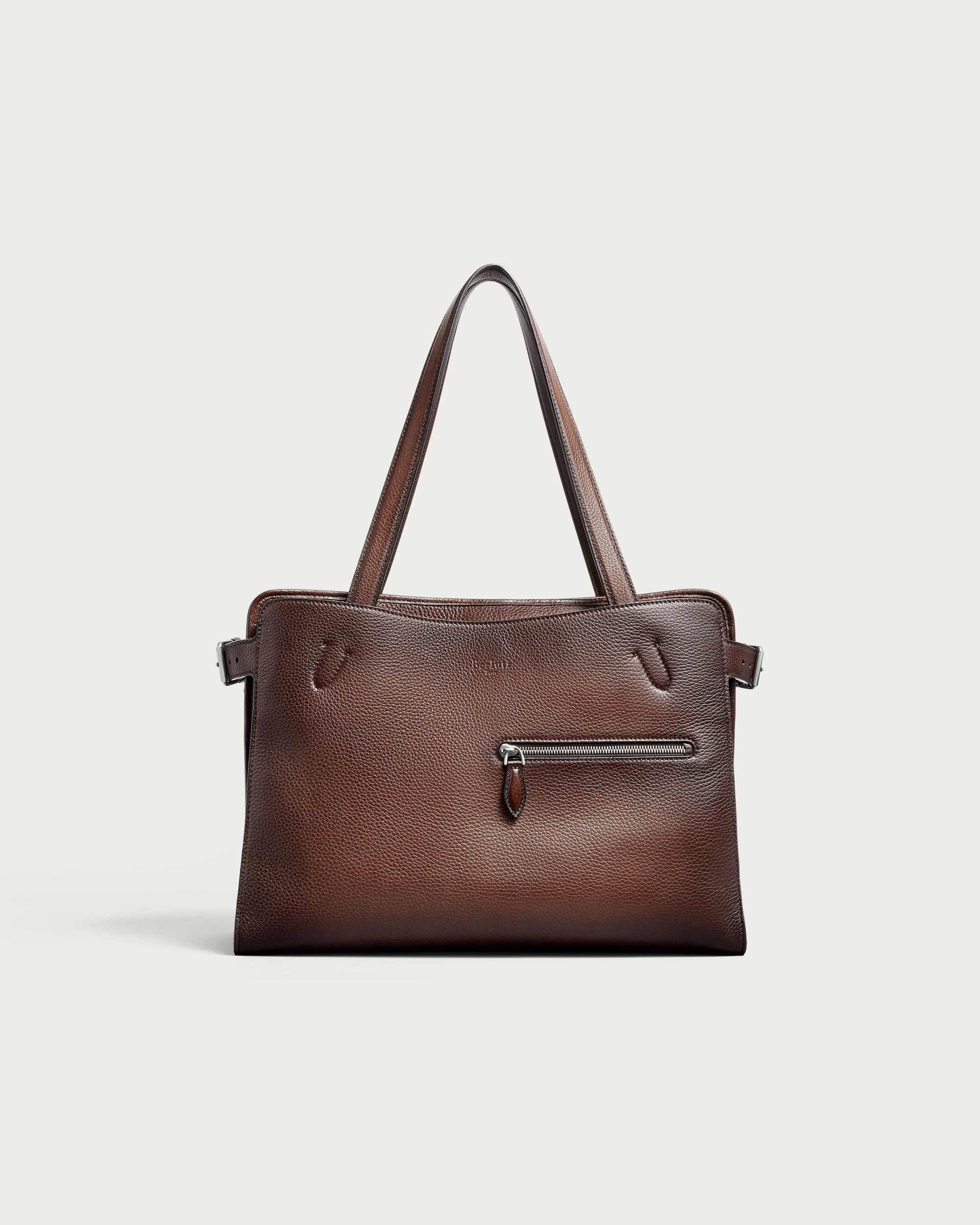 Un Jour De Plus Briefcase, Soft Brown, hi-res