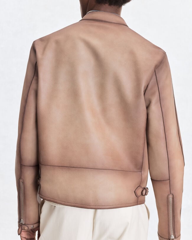 레더 아쿠아렐 파티나 원 주르 바이커, Aquarelle Taupe, hi-res