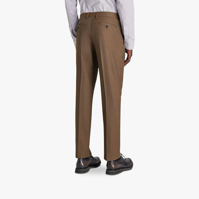 Formal Wool Trousers, CAMO GREEN, hi-res 3