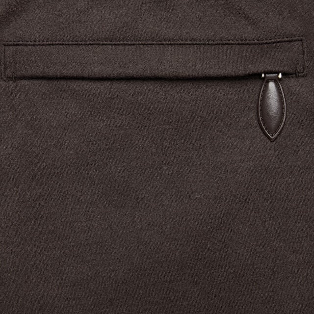 Jersey Wool Pants, CHOCOLATE BROWN, hi-res 6
