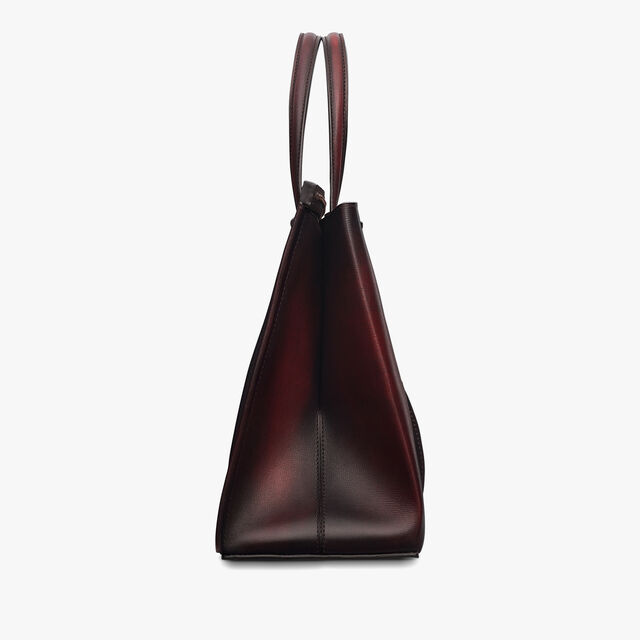 Luti 38 Leather Tote Bag, SAINT EMILION TRI, hi-res 3