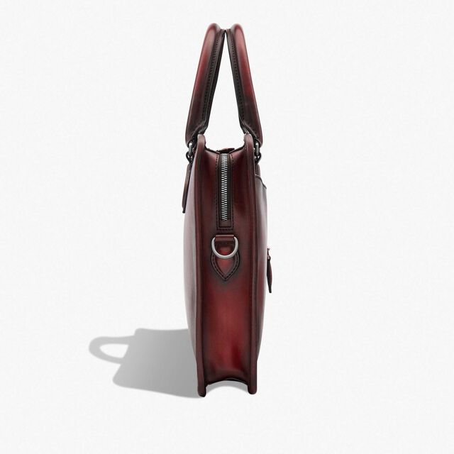 Un Jour Mini Gradiant Scritto Leather Briefcase, LIGHT SAINT EMILION, hi-res 4