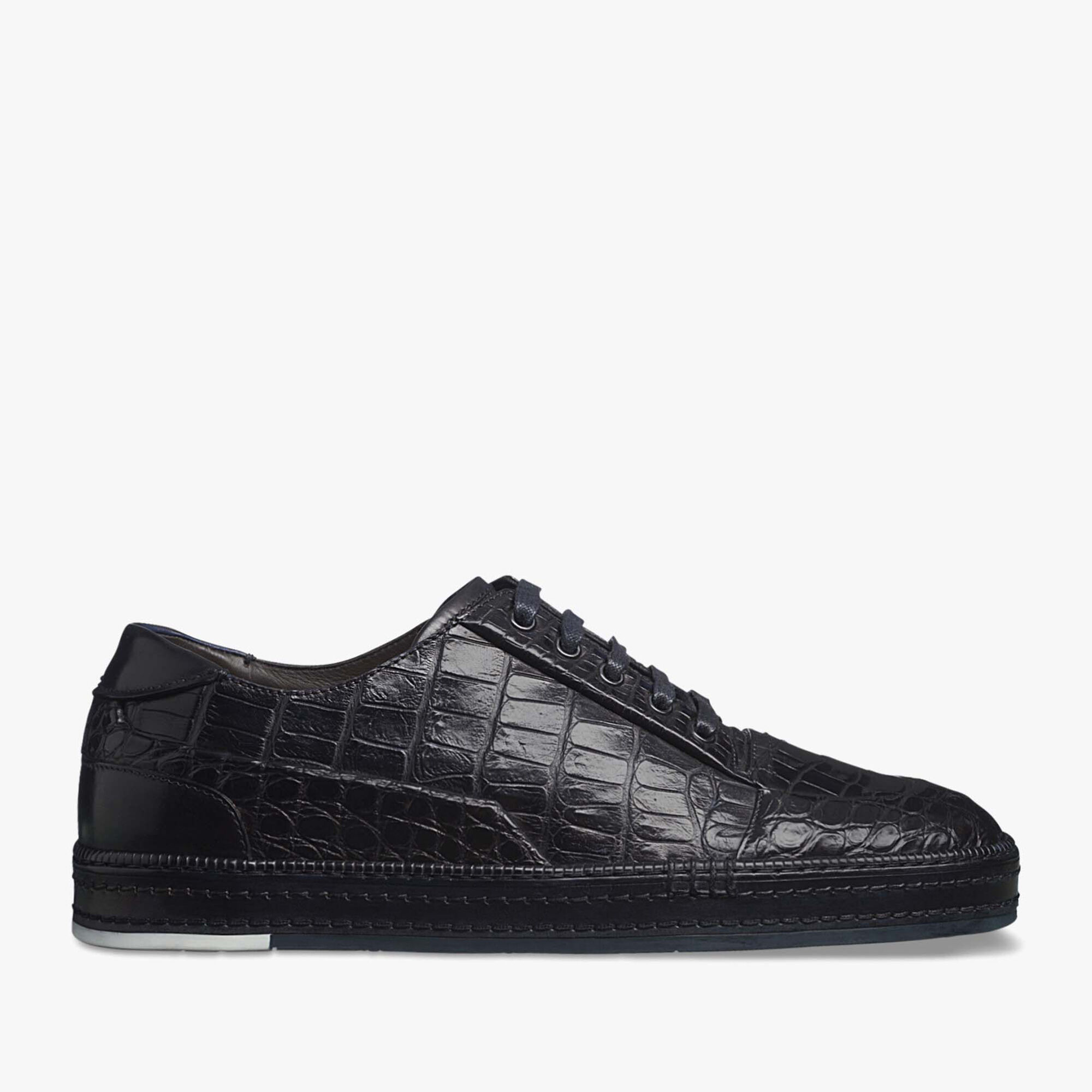 Berluti store crocodile shoes