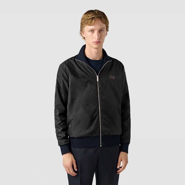 Blouson Réversible En Laine, COLD NIGHT BLUE, hi-res 2
