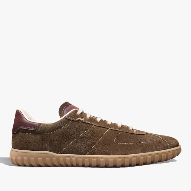 Trainer Suede Sneaker, KAKI, hi-res 1