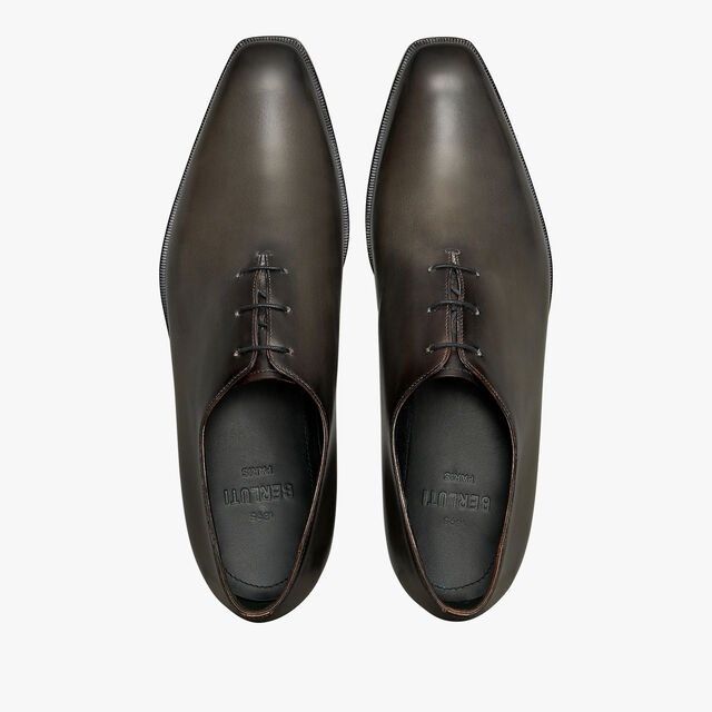 Alessandro Démesure Leather Oxford, NERO GRIGIO, hi-res 3