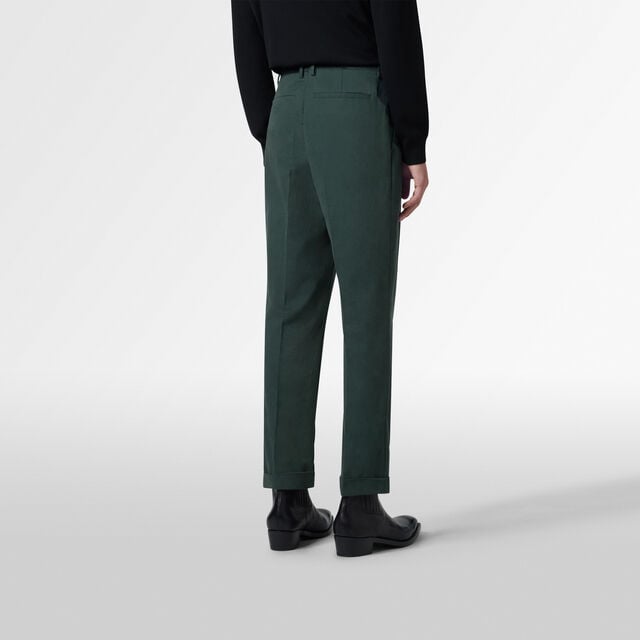 Berluti Trousers, FIR GREEN, hi-res 3