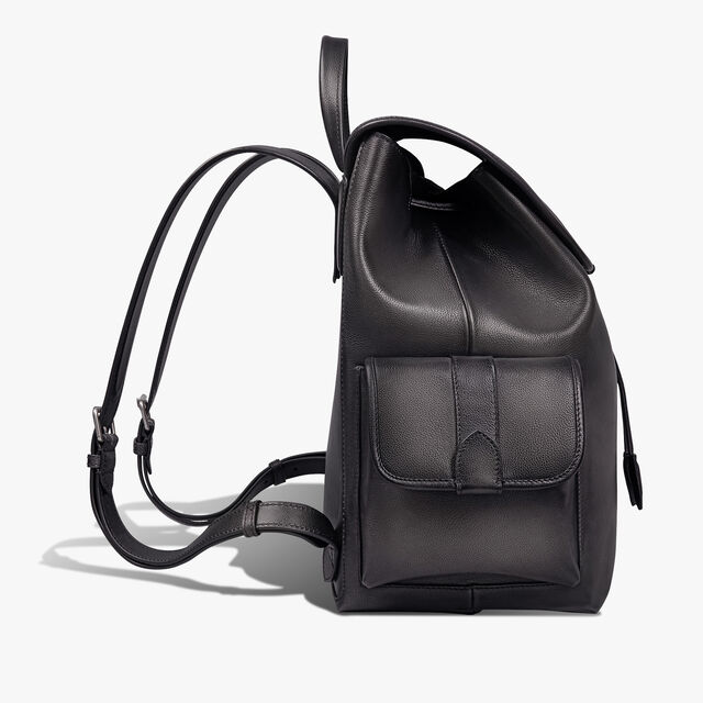 Sac À Dos Horizon En Cuir Scritto, NERO GRIGIO, hi-res 4