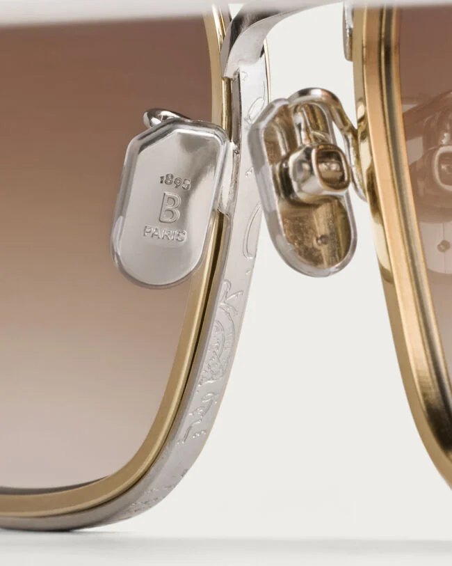 Sirius Sunglasses, Palladium & Gradient Brown, hi-res