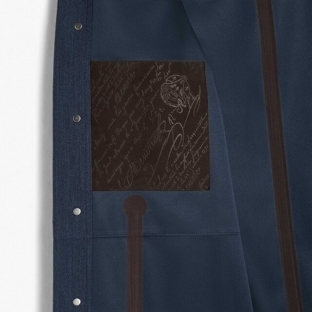 Two-Materials Charbonnier Jacket, SOLADITE BLUE, hi-res 9