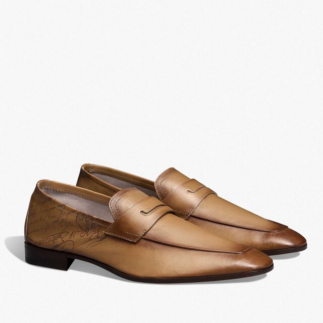 Lorenzo Scritto Kangaroo Leather Loafer, CACHEMIRE, hi-res 2