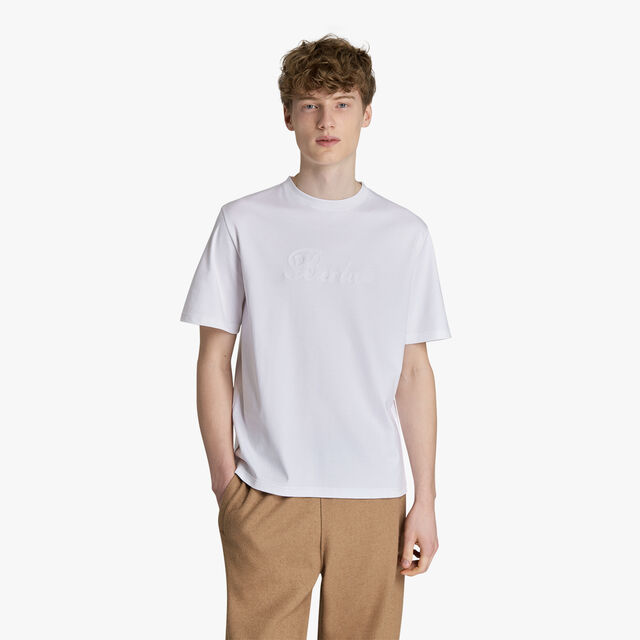 オーバーサイズ ロゴTシャツ, BLANC OPTIQUE, hi-res 2