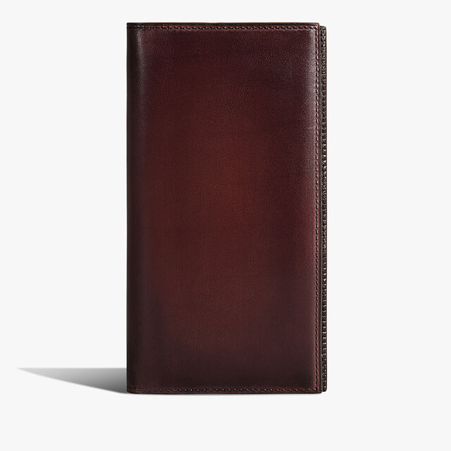 Badi Leather Long Wallet, LEGNO BRUCIATO, hi-res 1