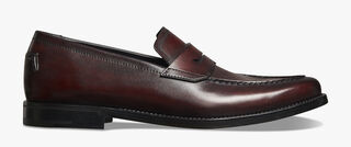 Gianni Sapienza Calf Leather Loafer, BORDEAUX, hi-res