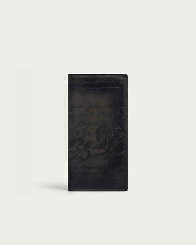 エスパス フラップ ロングウォレット, Nero Grigio, hi-res