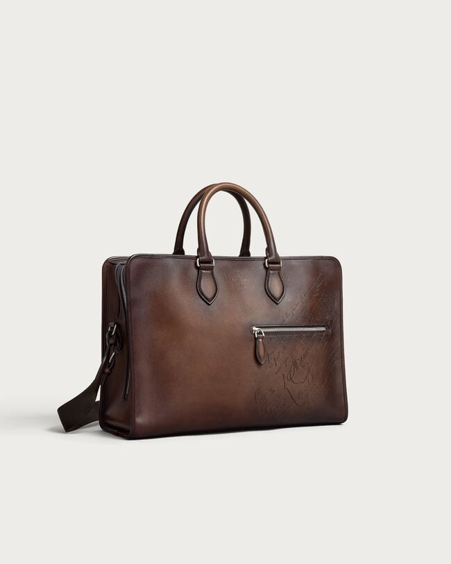 2 Jours Briefcase, Soft Brown, hi-res