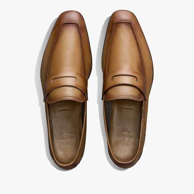 Lorenzo Scritto Kangaroo Leather Loafer, CACHEMIRE, hi-res 3