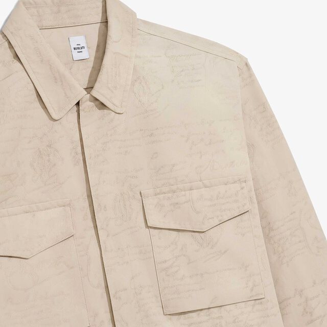 Scritto Workwear Overshirt, NATURAL BEIGE, hi-res 5