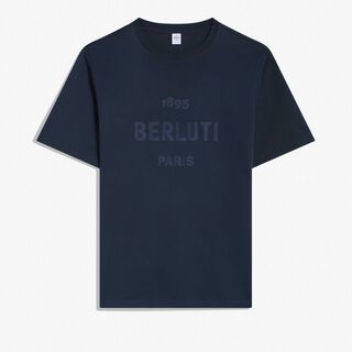 벨루티 1895 T-셔츠, MARINE, hi-res