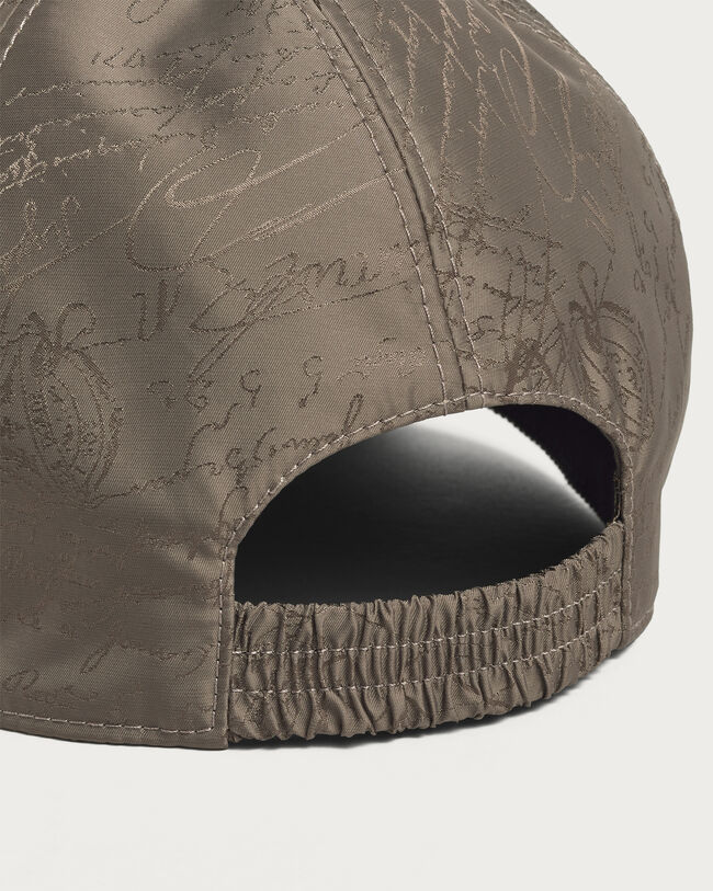 Casquette Motif Scritto, Sepia, hi-res
