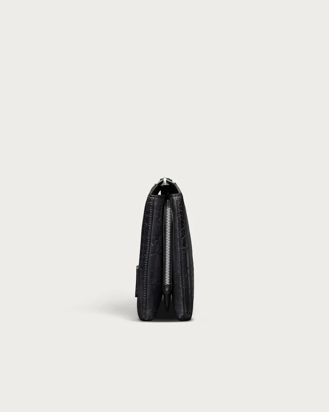 Tersio拉链手拿包, Nero Grigio, hi-res