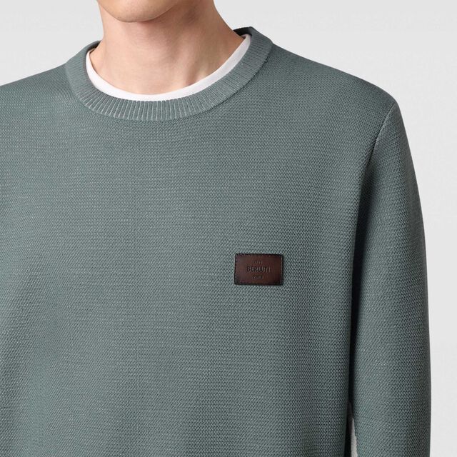 Shadow Crewneck, PRASIN GREEN, hi-res 5